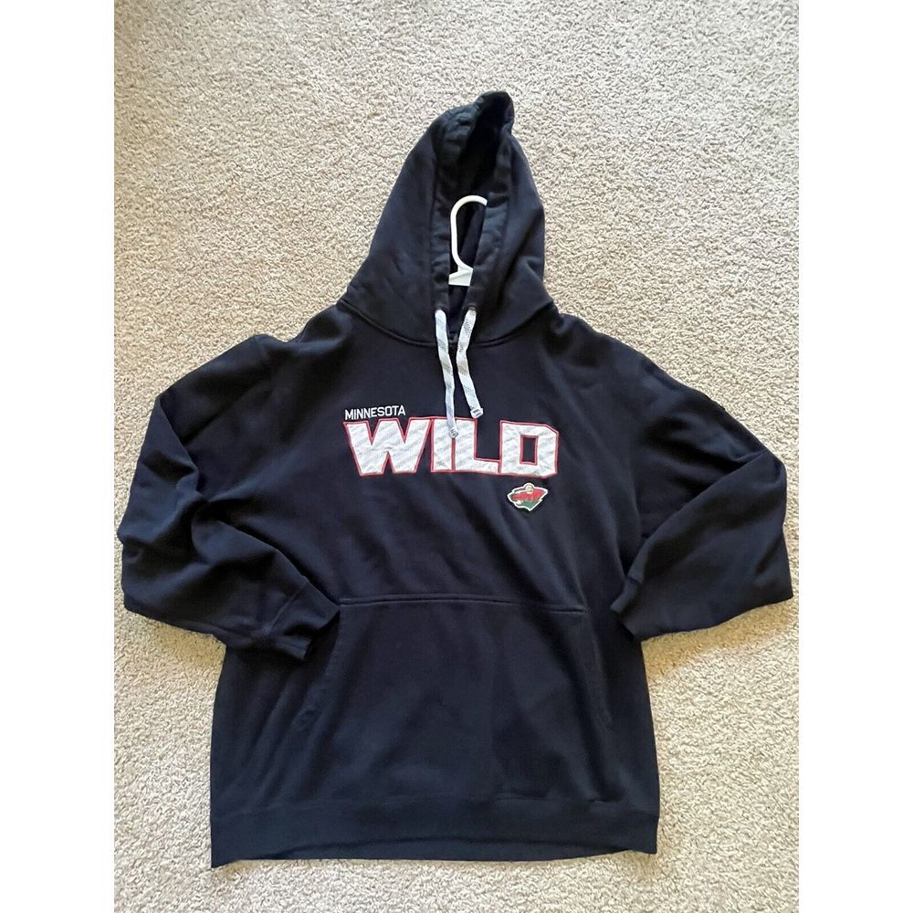 Minnesota Wild NHL Hockey Pullover‎ Hoodie Sweatshirt 2010s  L